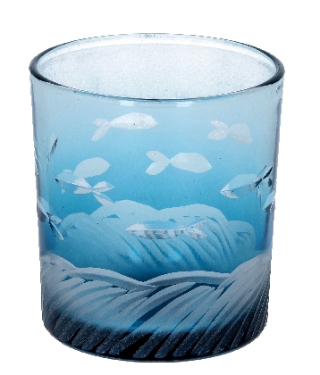 blue-etched-glass-fish-tlite-holder