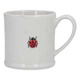 Ceramic mini mug with ladybird