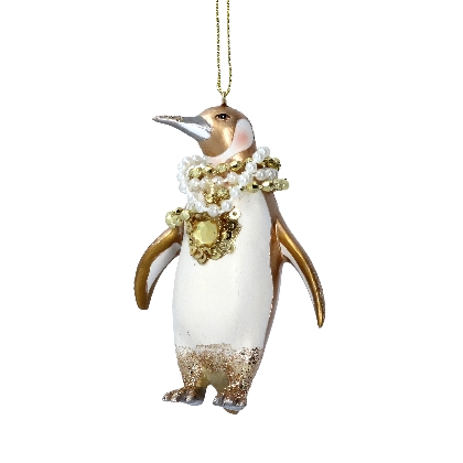 creamgold-resin-penguin