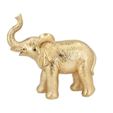 Gisela Graham Gold baby elephant ornament