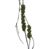 Glt moss twig garland green/brown 213 cm