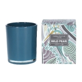 Heron wild pear scented mini candle pot