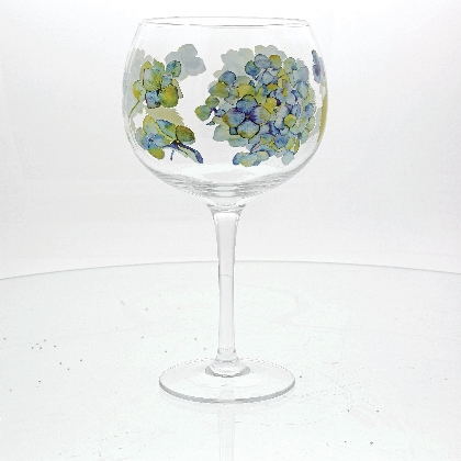 hydrangea-copa-glass