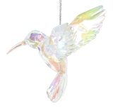 Rainbow acrylic hummingbird dec
