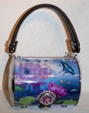 Lotus mini flair purse