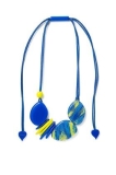Minerva necklace blue 