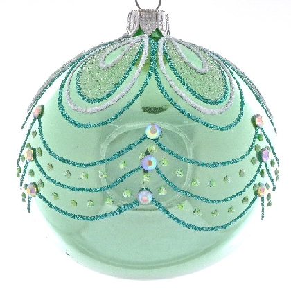 mint-green-baubles-with-green-white-glitter-decoration-80mm