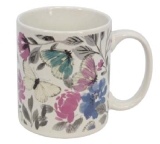 Papillon ceramic mug
