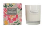 Prosecco scented candle pot