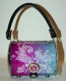 Vintage Violet mini flair purse