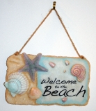 Wall decor, welcome to the beach